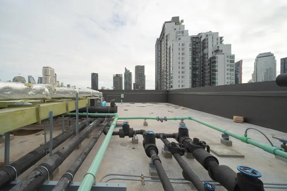 Desentupimento de coluna de água portável na Zona Leste RJ